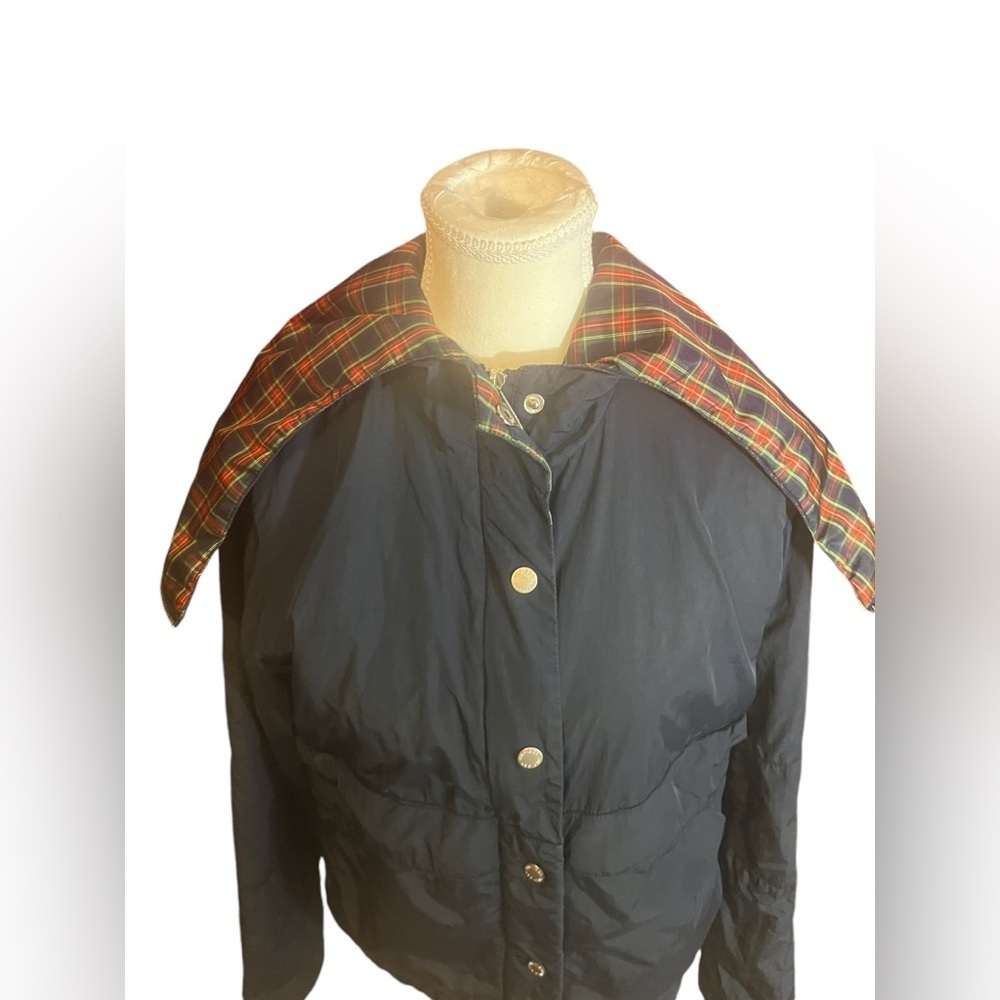 Vintage Tommy Hilfiger bomber  90s prep heavy hardware lots of Tommy branding S